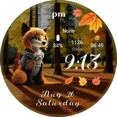 5W018 Autumn Season Watch Screen 3