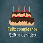 Cover Image of डाउनलोड Feliz cumpleaños video con fotos y música 8.0 APK