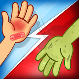 Hand Slap: 2 Player fun Game ??✌️✌️ icon