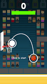 Slouk-Pop Basketball Game 1.0 APK + Mod (Unlimited money) untuk android