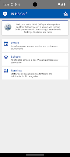 IN HS Golf Screenshot 3 - AppWisp.com