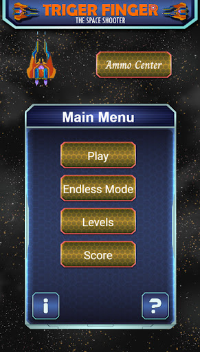 Android application Trigger Finger - Space Shooter screenshort
