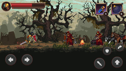 Mortal Crusade: Platformer with Knight Adventure Knight Adventure screenshots 1