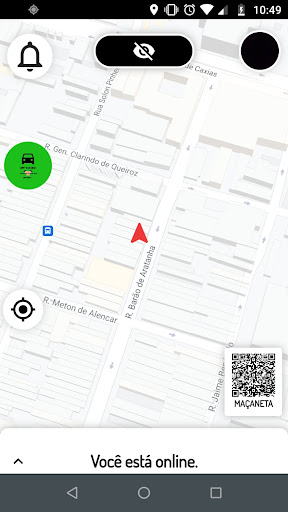 Android application App Vacaria - Motorista screenshort