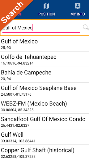 Gulf of Mexico Nautical Charts Screen 2