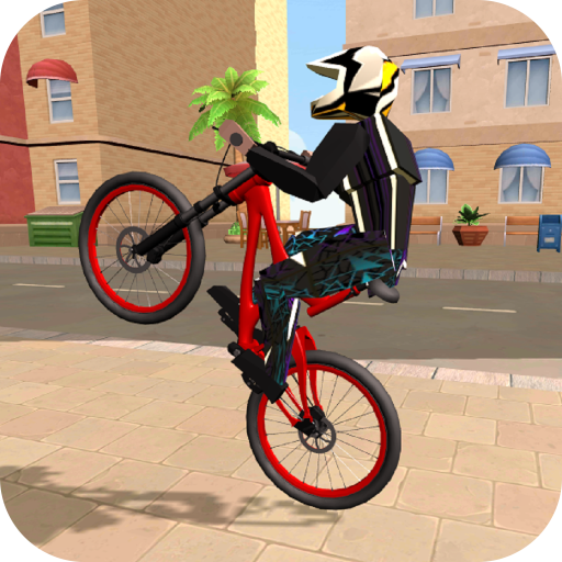 Wheelie Bike 3D - BMX wheelie  Icon