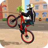 Wheelie Bike 3D - BMX wheelie icon