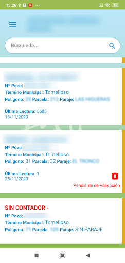 Android application MII LC screenshort