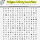 Philippine Celebrity Search Name