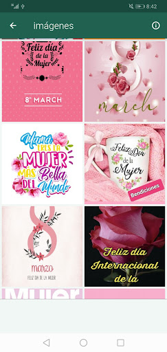feliz dia de la mujer Screen 3