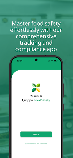 Android application Agrippa Food Safety screenshort