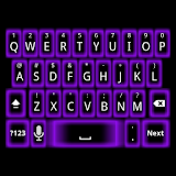 Purple Glow Keyboard Skin icon