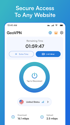 GeoVPN - Super VPN Proxy screenshot 6