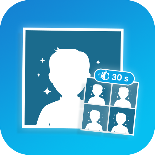Passport photo in 30 seconds logo