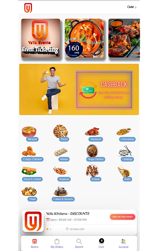 YaYa Foody Screen 3