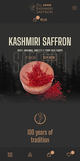 Android application Buy Kashmiri Saffron / Kesar screenshort
