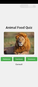 My Animal Food Quiz