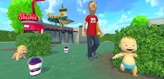 Game screenshot Rainbow Prank: Hide Daddy hack