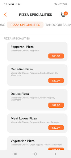 Cambridge Pizza Screen 3