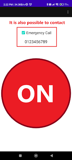SOS Alert - Emergency - Screen 2