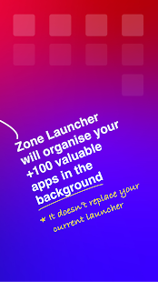 Zone Edge Launcher and drawer Bildschirmfoto