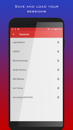 Workout Exercise Chronometer Screen 3