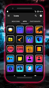 Ninbo - Екранна снимка на пакет с икони