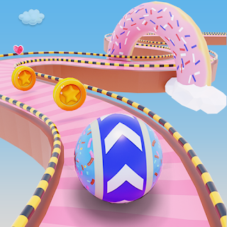 Candy Ball Run - Rolling Games apk