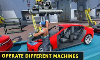 Car Builder Mechanic Simulator - Screenshot 1