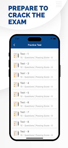 Screenshot of US Citizenship Test - 2024