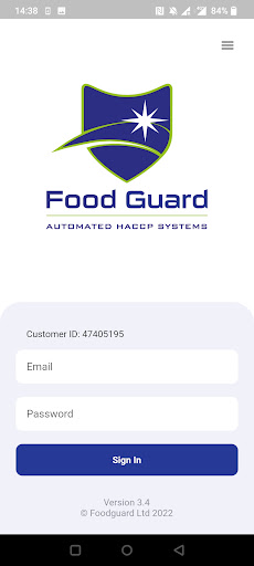 Android application FoodGuard - Digital HACCP APP screenshort