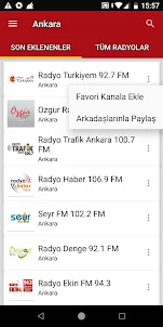 Ankara Radio Stations