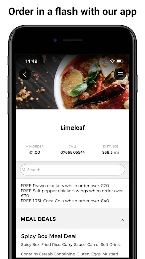 Android application Limeleaf Galway screenshort