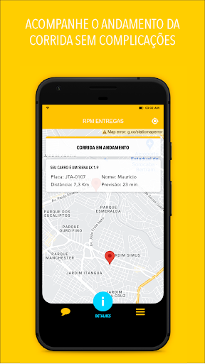 RPM Entregas Screen 2