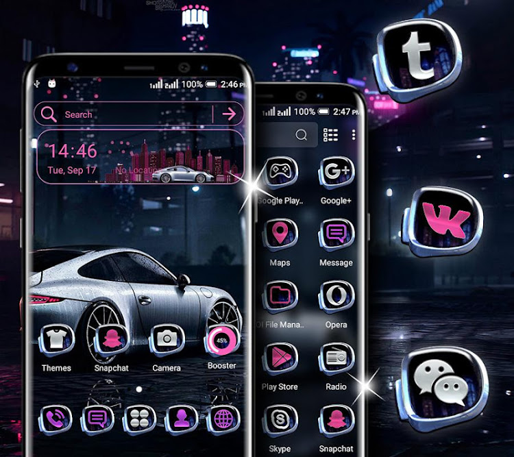 Sports Car Launcher Theme - 2.9 - (Android)