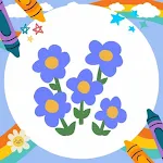 Cover Image of Descargar Of Coloring Book Simple Flower  APK