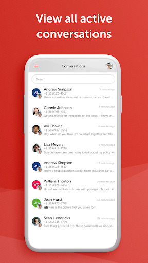 CX Connect Conversations Screen 3