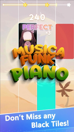 Músicas de Funk -  Piano Tiles - Screenshot 2