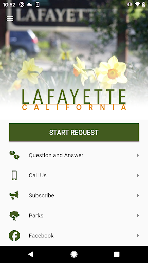 Android application My Lafayette screenshort