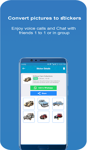 StickersApp store Screenshot 4 - AppWisp.com