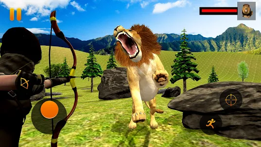 野生のジャングル動物ハンター：サファリ狩猟ゲーム