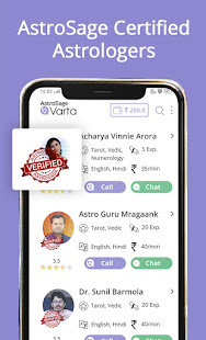 Varta Astrology: Talk to Astrologer & Chat 4.9 screenshots 3
