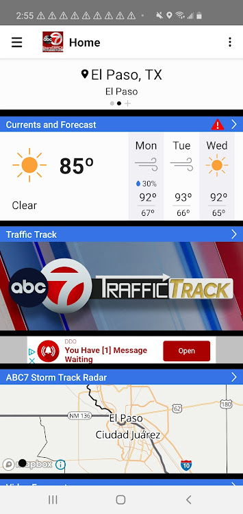 ABC-7 KVIA StormTRACK Weather - 6.7.1.1174 - (Android)