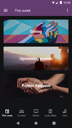 Android application Tabernacle Of Praise & Worship screenshort