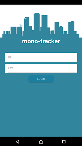 Android application Mono Tracker screenshort