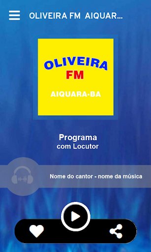 Oliveira Fm Aiquara Screen 2