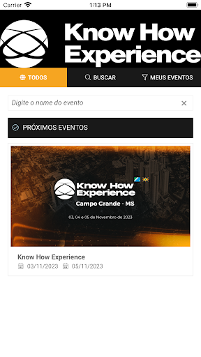 Know How Experience Screen 2