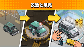 Game screenshot 中古車タイクーンゲーム-Used car tycoon mod apk