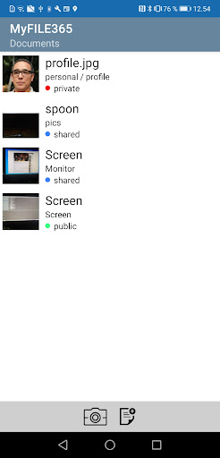 MyFile365 Screen 2