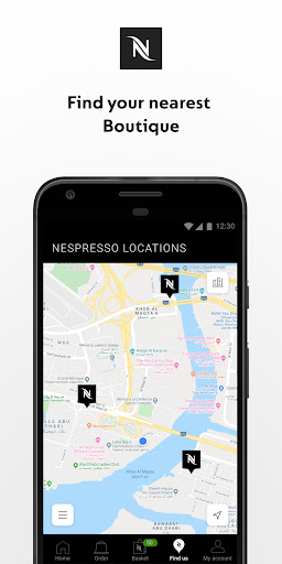 Screenshot of Nespresso Middle East & Africa